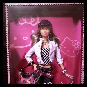 NWin Box BARBIE PINK LABEL HEKLO KITTY BARBIE